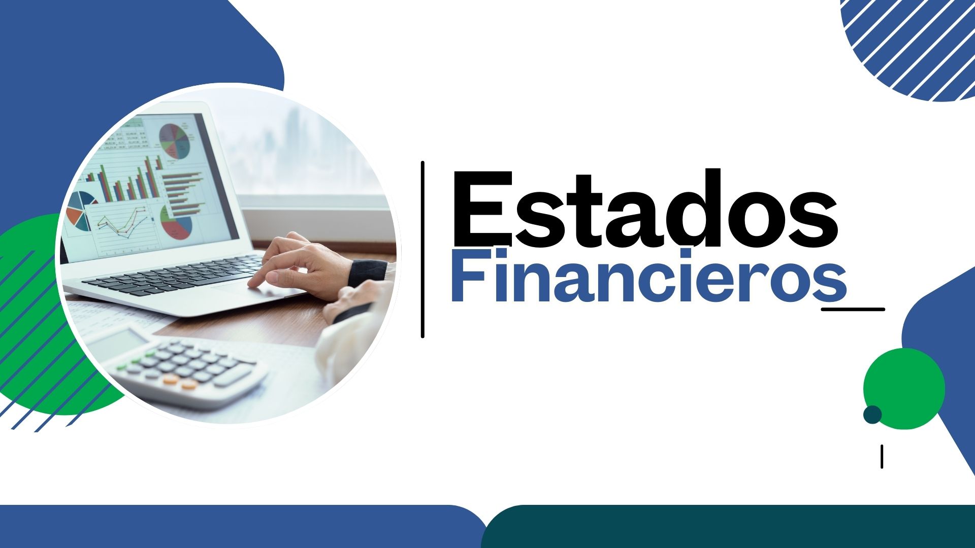 Dark Green and White Modern Financial Report Presentation (1)